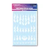 Hot HiQparts Fire Tribal Decals Solid White