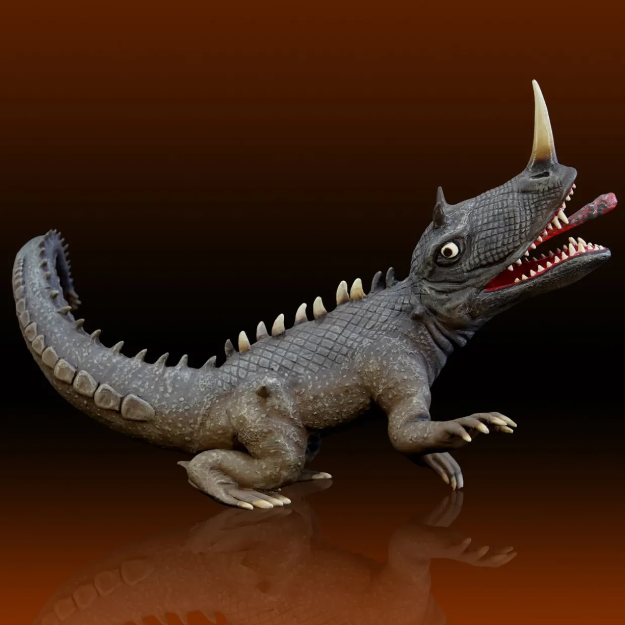Shop Kaiyodo 1/250 Barugon Soft Vinyl Kit (Gamera)