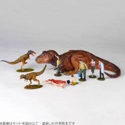 Online Kaiyodo Artpla 1/35 Researcher And Tyrannosaurus Set Plastic Model
