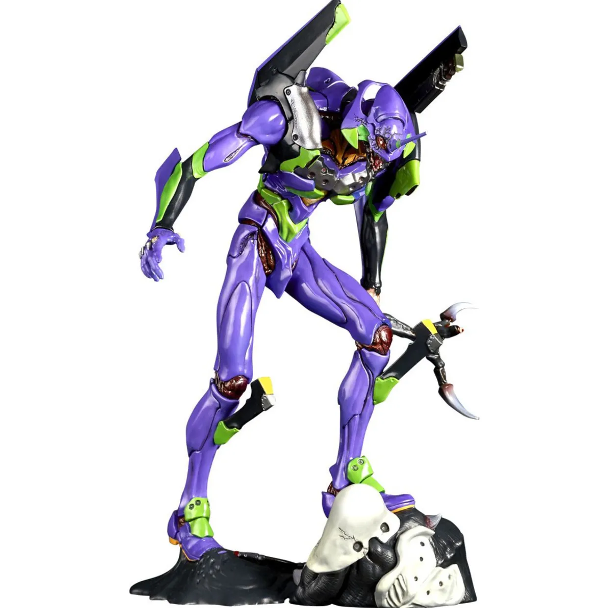 Discount Kaiyodo Artpla Sculpture Works Evangelion Test Type-01 Berserk Plastic Model