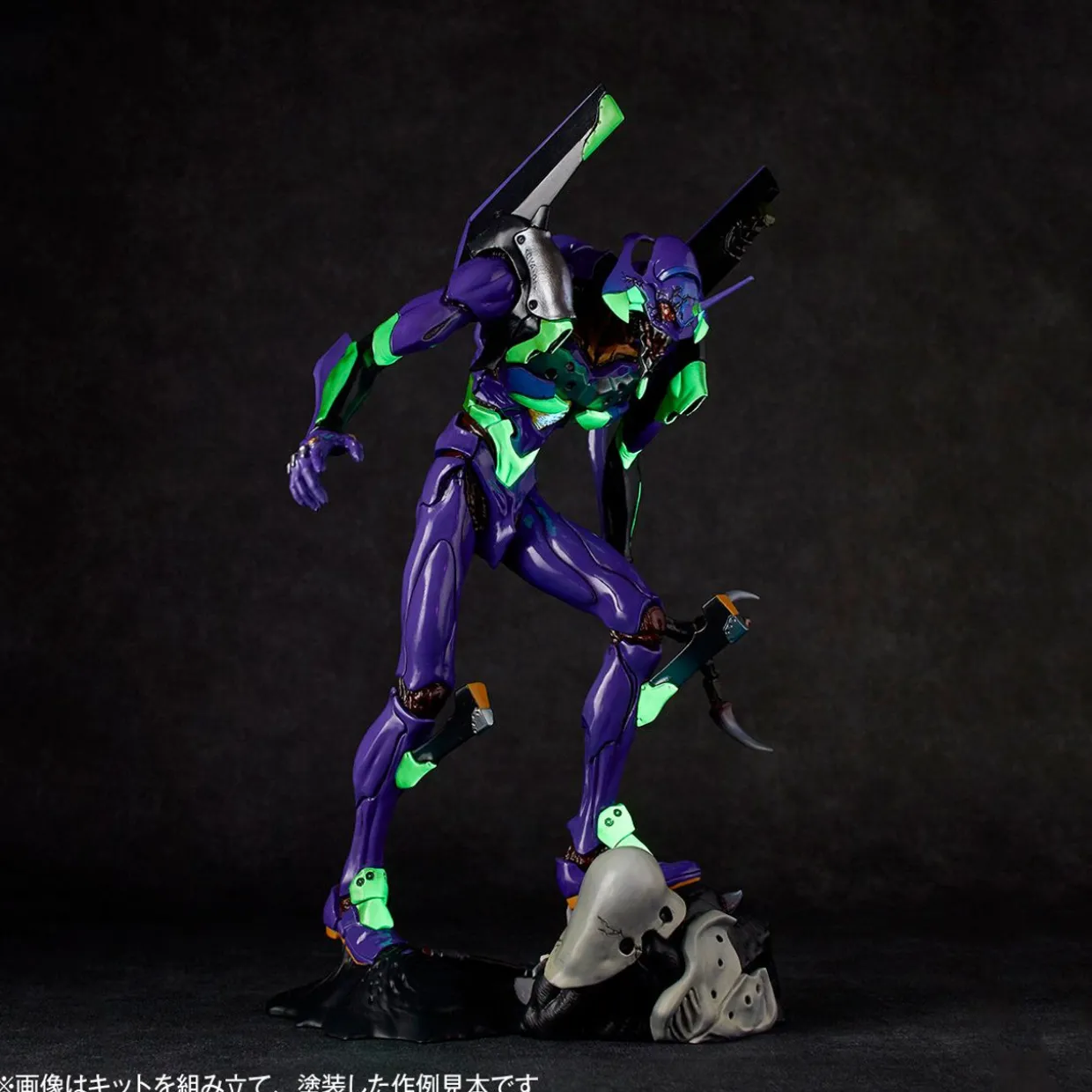 Discount Kaiyodo Artpla Sculpture Works Evangelion Test Type-01 Berserk Plastic Model