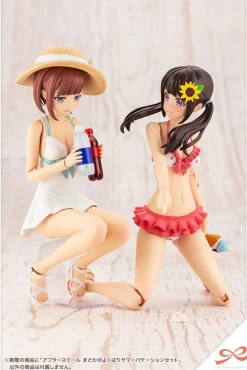Store Kotobukiya Sousai Shoujou Teien 1/10 After School Madoka's Well-Treated Summer Vacation Set Plastic Model