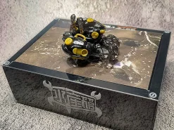 Hot ORANGE CAT INDUSTRY Aquaculture Tank 007: Fiddler Crab (Gold Black) Plastic Model