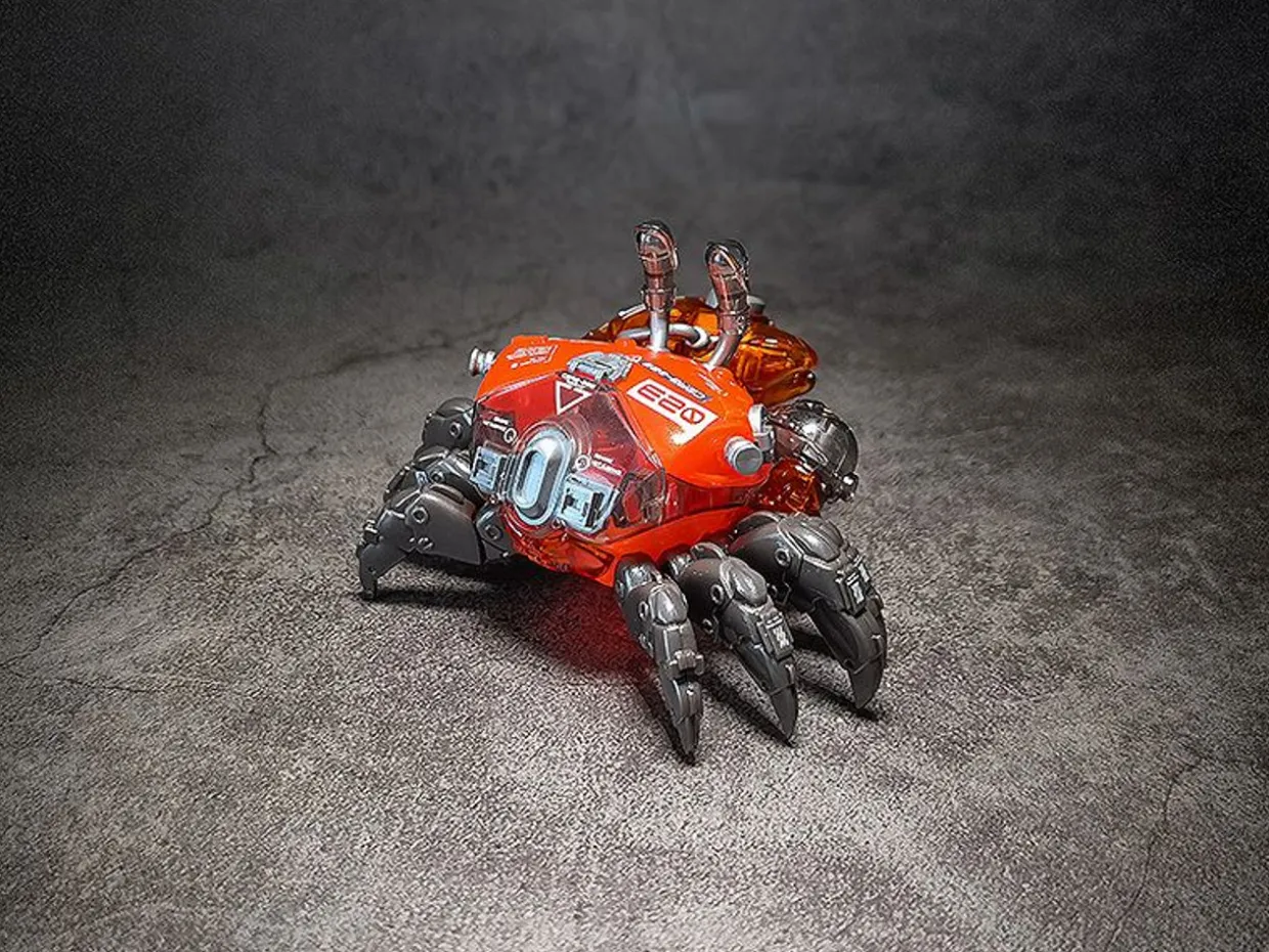 Best ORANGE CAT INDUSTRY Aquaculture Tank 008: Fiddler Crab (Silver Red) Plastic Model