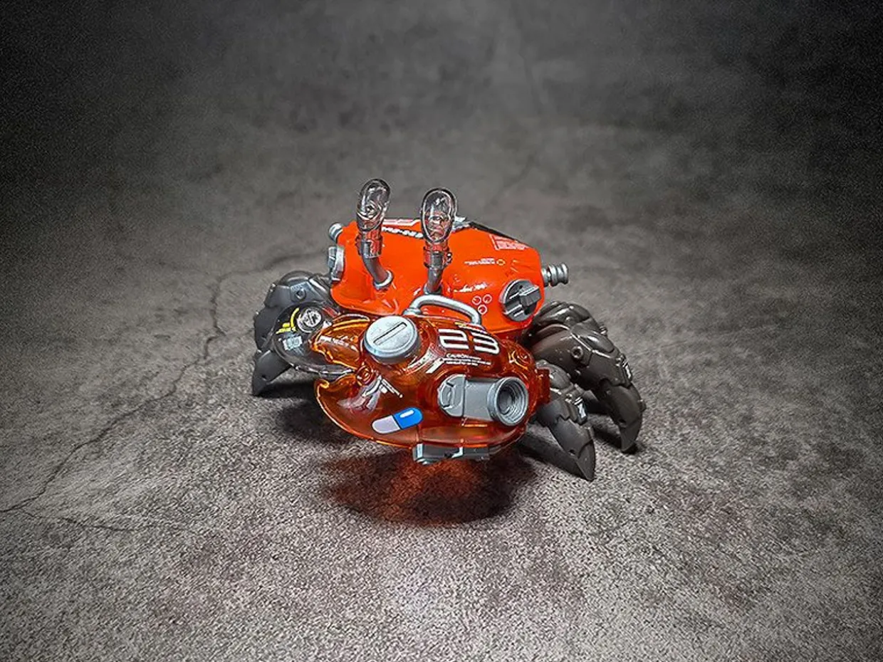 Best ORANGE CAT INDUSTRY Aquaculture Tank 008: Fiddler Crab (Silver Red) Plastic Model