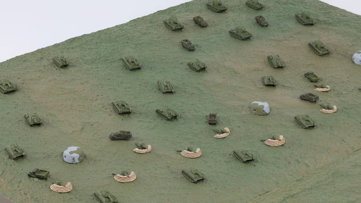 Flash Sale Pit-Road 1/700 German-Soviet War 1943 Tank Battle Of Kursk Plastic Model