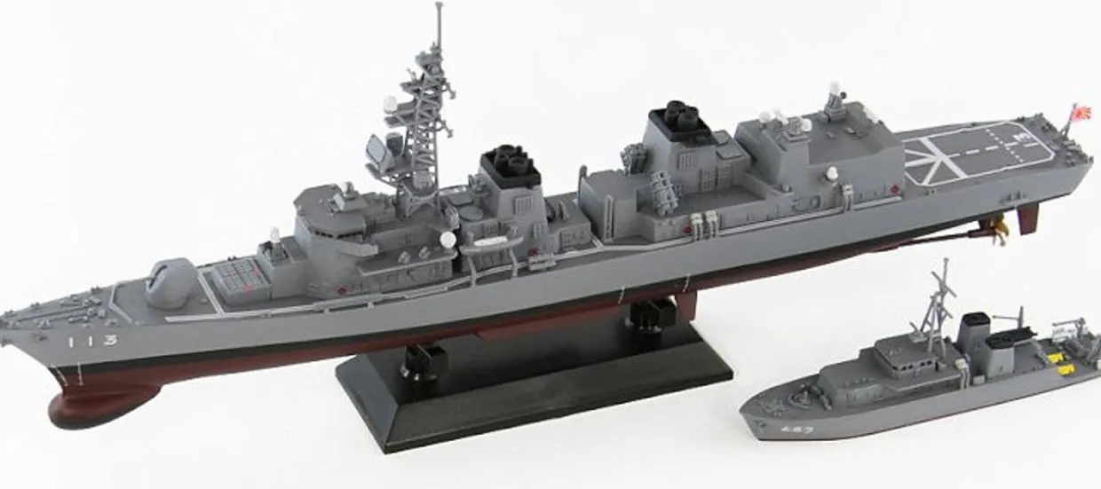 Best Sale Pit-Road 1/700 Jmsdf Ship Dd-113 Sazanami W/Photo-Etched Parts Plastic Model