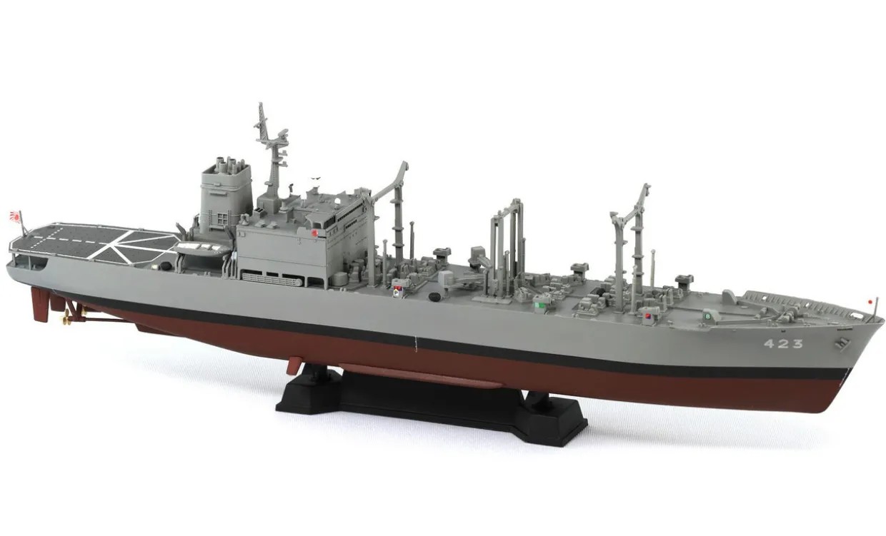 New Pit-Road 1/700 Skywave Jmsdf Supply Ship Aoe-423 Tokiwa Plastic Model