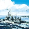 Shop Pit-Road 1/700 Skywave U.S. Navy Battleship Bb-55 North Carolina 1944 Plastic Model