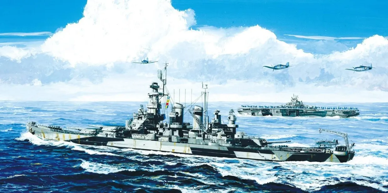 Shop Pit-Road 1/700 Skywave U.S. Navy Battleship Bb-55 North Carolina 1944 Plastic Model