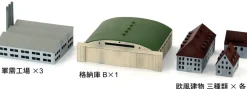 Discount Pit-Road 1/700 Structure Set1 European Architecture Plastic Model