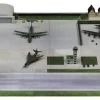 Shop Pit-Road 1/700 U.S. Air Force Guam Andersen Base (1980S) Plastic Model