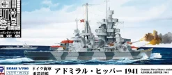 Sale Pit-Road Skywave 1/700 German Navy Heavy Cruiser Admiral Hipper 1941 W/Photo-Etched Parts Plastic Model