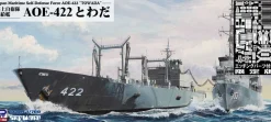 Fashion Pit-Road Skywave 1/700 Jmsdf Aoe-422 Towada W/Photo-Etched Parts Plastic Model