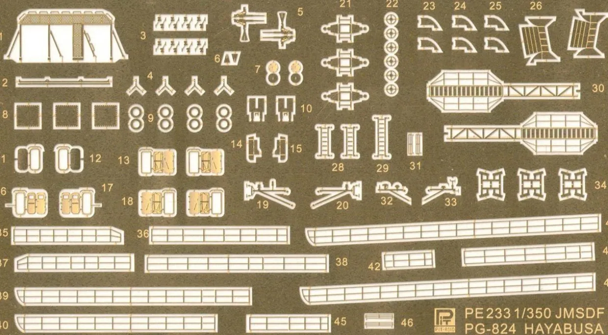 Shop Pit-Road Skywave 1/350 Jmsdf Guided Missile Boat Pg-824 Hayabusa W/ Photo-Etched Parts Plastic Model