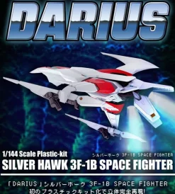 Best PLUM 1/144 Darius Silver Hawk 3F-1B Space Fighter Plastic Model