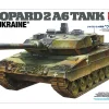 Best Tamiya 25207 1/35 Leopard2 A6 Tank 'Ukraine' Plastic Model