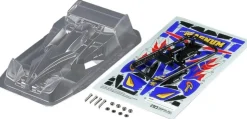 Best Tamiya 95611 Mini 4Wd Cyclone Magnum Clear Body Set