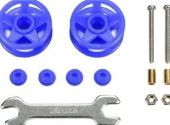 Hot Tamiya 15532 Mini 4Wd Low Friction Plastic Double Rollers (19-19Mm) Blue