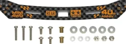 Fashion Tamiya 95642 Mini 4Wd 40Th Anniversary Hg Carbon Stay For Rear Wide Slide Damper (2Mm)