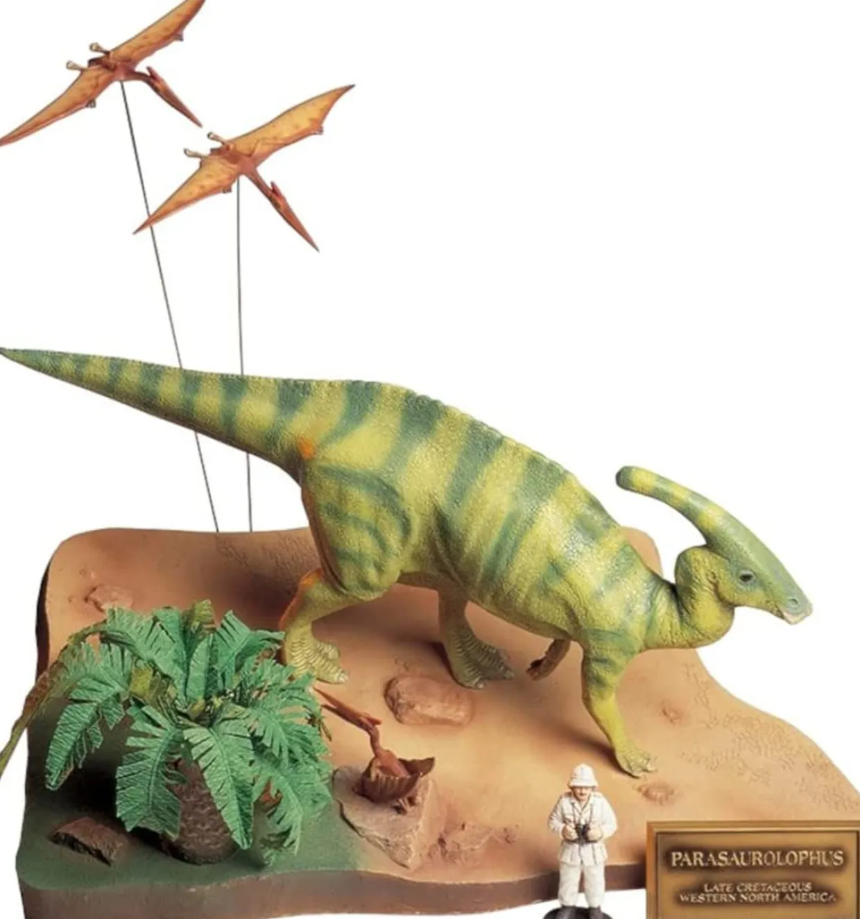 Discount Tamiya 1/35 Parasaurolophus Diorama Set Plastic Model