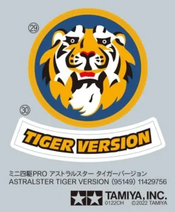 New Tamiya Mini 4Wd 1/32 Astralster Tiger Version Ma Chassis