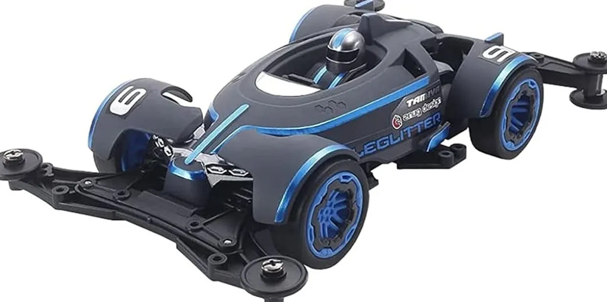 New Tamiya Mini 4Wd 1/32 Eleglitter Vz Chassis