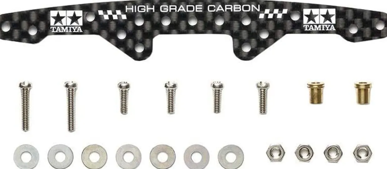 Best Tamiya Mini 4Wd Hg Carbon Reinforcing Plate For Super X Chassis (1.5Mm)