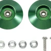 New Tamiya Mini 4Wd Hg 19Mm Tapered Aluminum Ball-Race Rollers (Ringless/Green)