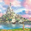 Tenyo Canvas Jigsaw Puzzle Disney Tangled ''To The Longing Kingdom'' (1000 Pieces) Online