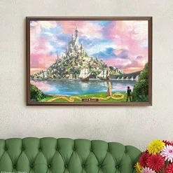 Tenyo Canvas Jigsaw Puzzle Disney Tangled ''To The Longing Kingdom'' (1000 Pieces) Online