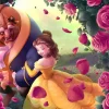 Tenyo D1000-060 Jigsaw Puzzle Disney Beauty And The Beast Roses (1000 Pieces) Best Sale