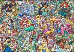 Tenyo Ds1000-776 Jigsaw Puzzle Disney Princess Collection (Stained Art) (1000 Pieces) Cheap