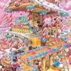 Tenyo Japan Dpg-266-574 Disney Candy House (266 Pieces) Shop