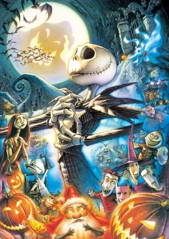Tenyo Japan Jigsaw Puzzle D108-986 Glow In The Dark Disney Nightmare Before Christmas (108 Pieces) Discount
