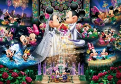 Tenyo Japan Jigsaw Puzzle D-108-742 Disney Mickey Mouse Wedding (108 Pieces) Discount