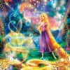 Tenyo Japan Jigsaw Puzzle D108-782 Glows In The Dark Disney Tangled Magical Shining Hair (108 Pieces) New