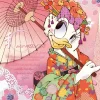 Tenyo Japan Jigsaw Puzzle D108-003 Japanese Modern Daisy Duck (108 Pieces) Discount