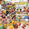 Tenyo Japan Jigsaw Puzzle D-300-216 Disney Mickey Party Goods Shop (300 Pieces) Best