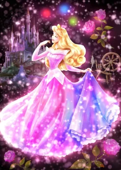 Tenyo Japan Jigsaw Puzzle Dsg266-965 Disney Sleeping Beauty Aurora (266 Pieces) Outlet
