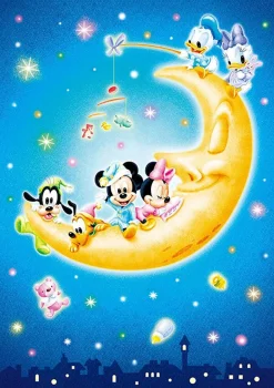 Tenyo Japan Jigsaw Puzzle D-108-803 Disney Mickey & Minnie Mouse (108 Pieces) Best Sale