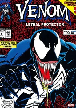 Tenyo Japan Jigsaw Puzzle R-108-624 Marvel Cover Art Collection Vol.1 Venom (108 Pieces) New