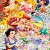 Tenyo Japan Jigsaw Puzzle D-300-203 Disney Princess (300 Pieces) Fashion