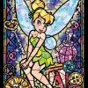 Tenyo Japan Jigsaw Puzzle Dsg266-757 Stained Art Disney Tinker Bell (266 Pieces) Outlet