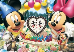 Tenyo Japan Jigsaw Puzzle D200-890 Disney Mickey And Minnie Congratulation (200 Pieces) Online