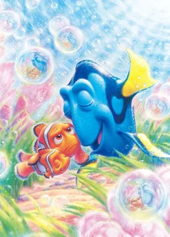 Tenyo Japan Jigsaw Puzzle D-500-481 Disney Finding Dory Nemo & Marlin (500 Pieces) Hot