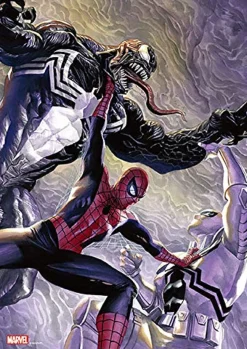 Tenyo Japan Jigsaw Puzzle R-108-625 Marvel Spider-Man Vs Venom (108 Pieces) Store