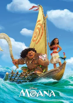 Tenyo Japan Jigsaw Puzzle D-108-801 Disney Moana (108 Pieces) Hot