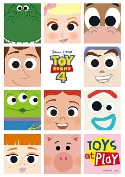 Tenyo Japan Jigsaw Puzzle D108-007 Disney Toy Story4 Toys At Play (108 Pieces) Cheap