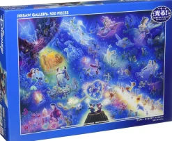 Tenyo Japan Jigsaw Puzzle D500-351 Glow In The Dark Disney All Star Symphony (500 Pieces) Sale